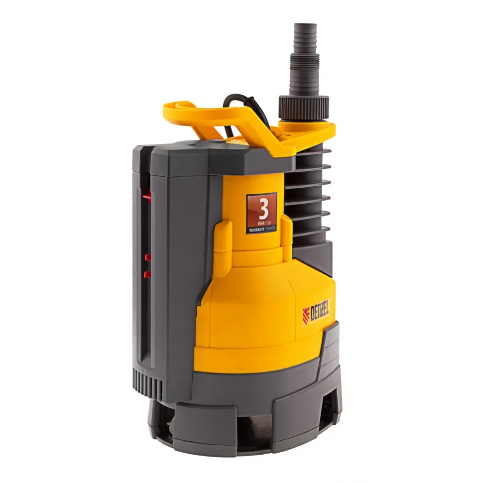 Дренажный насос Denzel DPХ650, Х-Pro, 650 Вт, подъем 7 м, 11500 л/ч - изображение 2