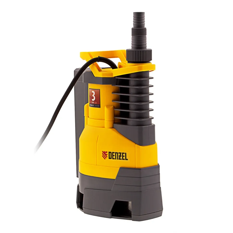 Дренажный насос Denzel DPХ950, Х-Pro, 950 Вт, подъем 8.5 м, 15500 л/ч - изображение 2