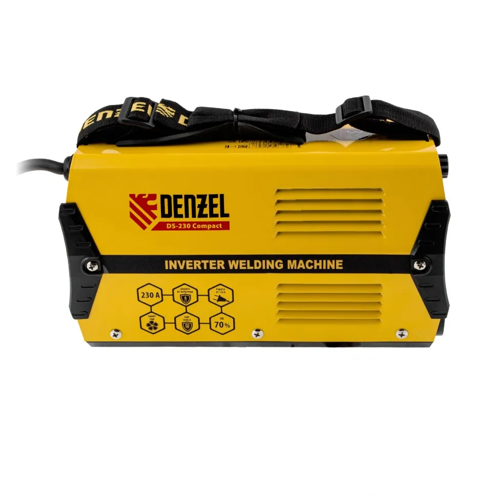 Аппарат инверторный дуговой сварки Denzel DS-230 Compact, 230 А, ПВ 70%, диаметр электрода 1.6-5 мм - изображение 3