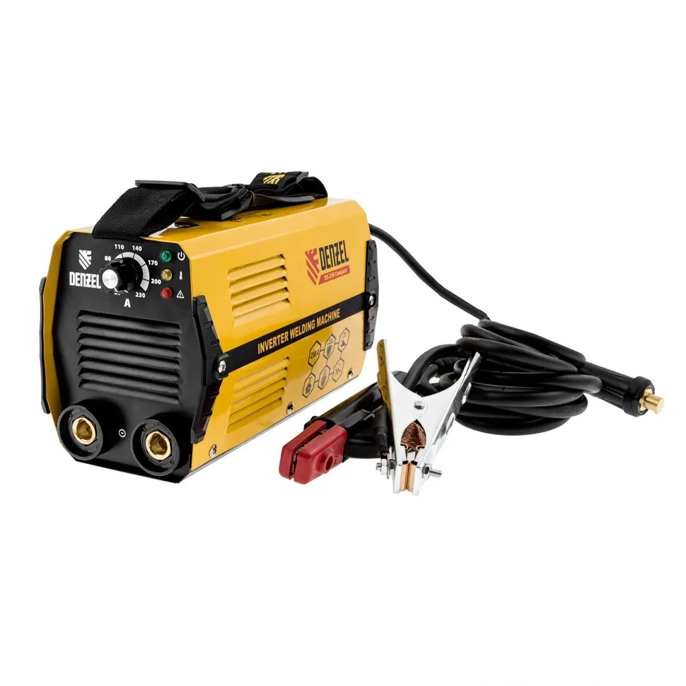Аппарат инверторный дуговой сварки Denzel DS-230 Compact, 230 А, ПВ 70%, диаметр электрода 1.6-5 мм - изображение 8