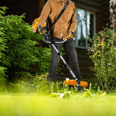 Триммер бензиновый Denzel DTS-33, 33 см3, неразъемная штанга, состоит из 2 частей - изображение 52