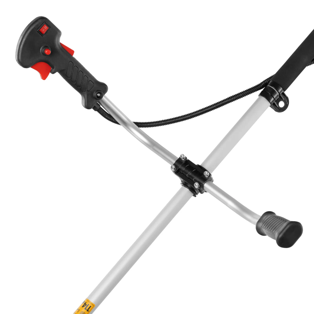 Триммер бензиновый Denzel DTS-33, 33 см3, неразъемная штанга, состоит из 2 частей - изображение 7