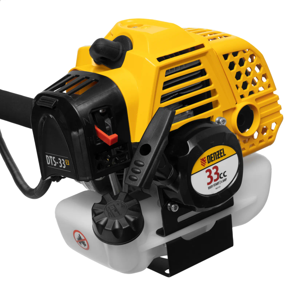 Триммер бензиновый Denzel DTS-33S, 33 см3, разъемная штанга, состоит из 2 частей - изображение 6