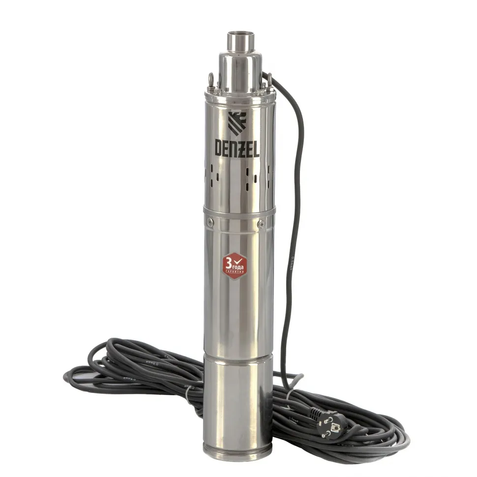 Скважинный насос Denzel DWS-35-100 винтовой - изображение 2