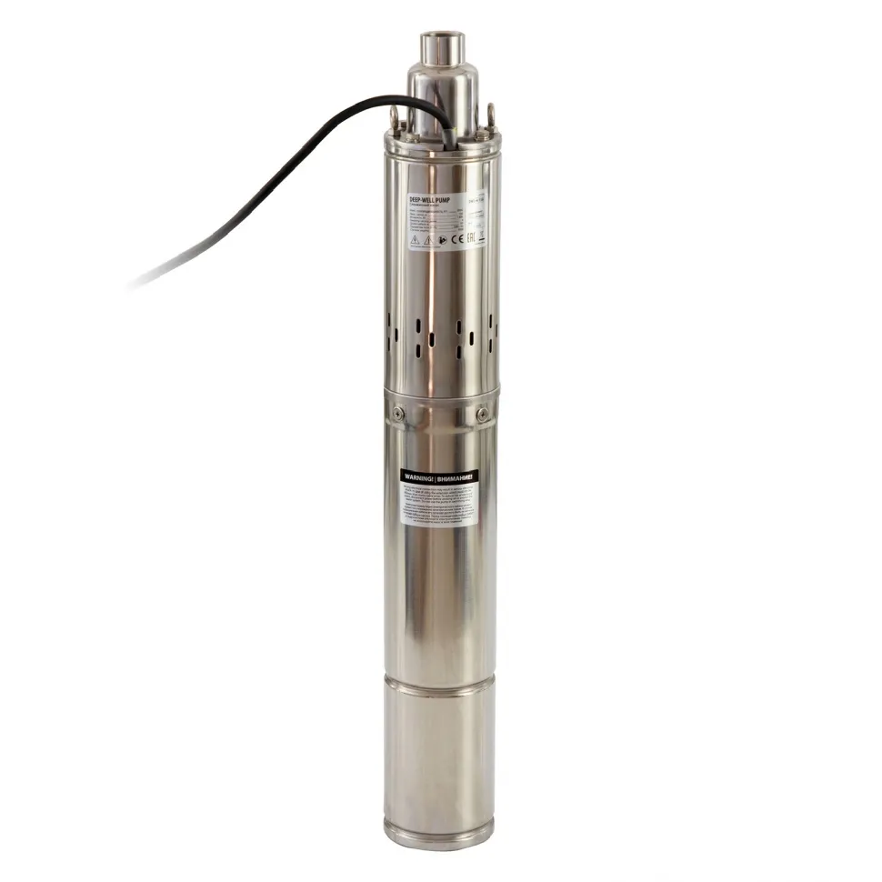 Скважинный насос Denzel DWS-4-150, винтовой, диаметр 4, 1300 Вт, 2000 л/ч, напор 150 м - изображение 2