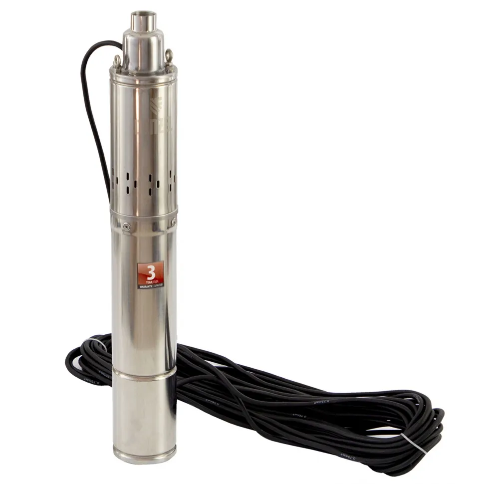 Скважинный насос Denzel DWS-4-150, винтовой, диаметр 4, 1300 Вт, 2000 л/ч, напор 150 м - изображение 3