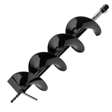 Шнек для грунта Denzel E-150, диаметр 150 мм, длина 800 мм,соединение 20 мм, несъемный нож - изображение 7