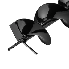 Шнек для грунта Denzel E-150, диаметр 150 мм, длина 800 мм,соединение 20 мм, несъемный нож - изображение 9