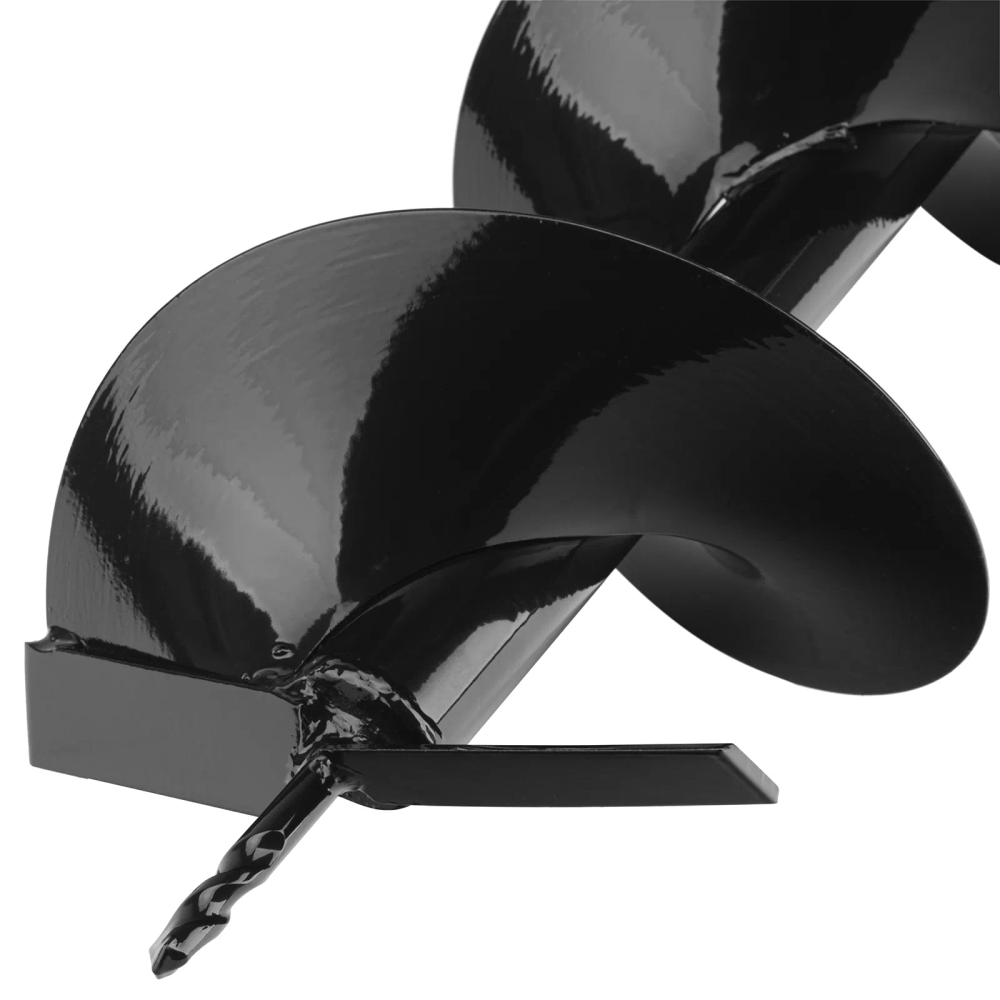 Шнек для грунта Denzel E-200, диаметр 200 мм, длина 800 мм,соединение 20 мм, несъемный нож - изображение 3