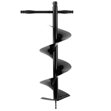 Шнек для грунта Denzel E-250, диаметр 250 мм, длина 800 мм,соединение 20 мм, несъемный нож - изображение 8