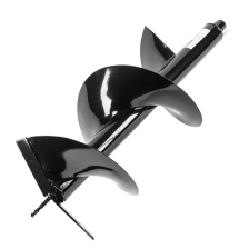 Шнек для грунта Denzel E-300, диаметр 300 мм, длина 800 мм,соединение 20 мм, несъемный нож - изображение 5