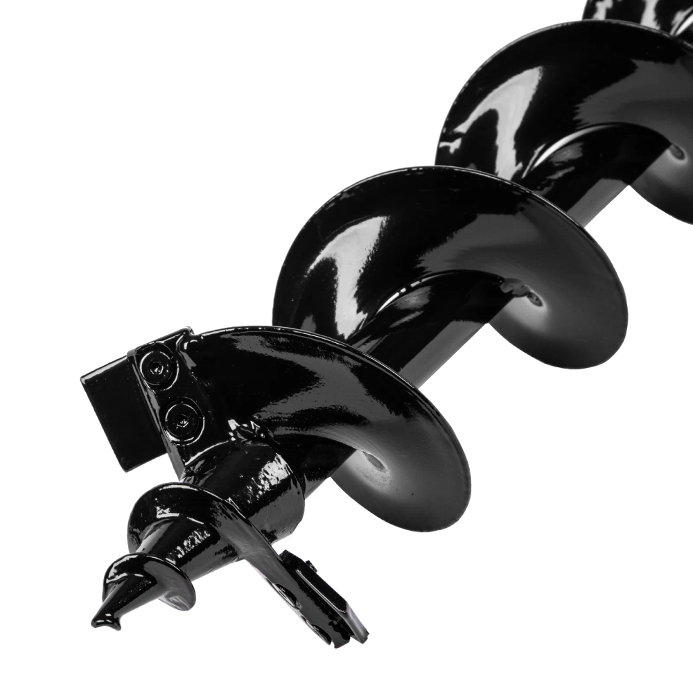 Шнек для грунта Denzel ER-100, диаметр 100 мм, длина 800 мм,соединение 20 мм, съемный нож - изображение 3