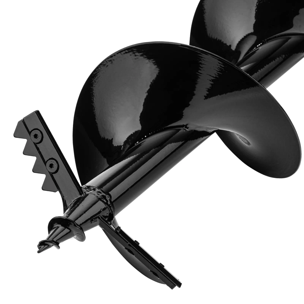 Шнек для грунта Denzel ER-200, диаметр 200 мм, длина 800 мм,соединение 20 мм, съемный нож - изображение 3