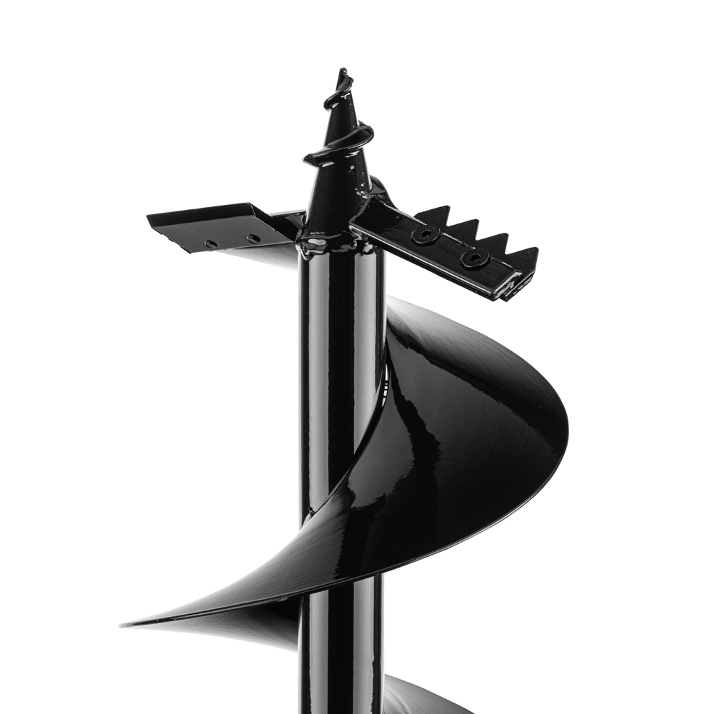 Шнек для грунта Denzel ER-200, диаметр 200 мм, длина 800 мм,соединение 20 мм, съемный нож - изображение 5