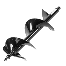 Шнек для грунта Denzel ER-250, диаметр 250 мм, длина 800 мм,соединение 20 мм, съемный нож - изображение 5