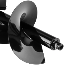 Шнек для грунта Denzel ER-300, диаметр 300 мм, длина 800 мм,соединение 20 мм, съемный нож - изображение 10