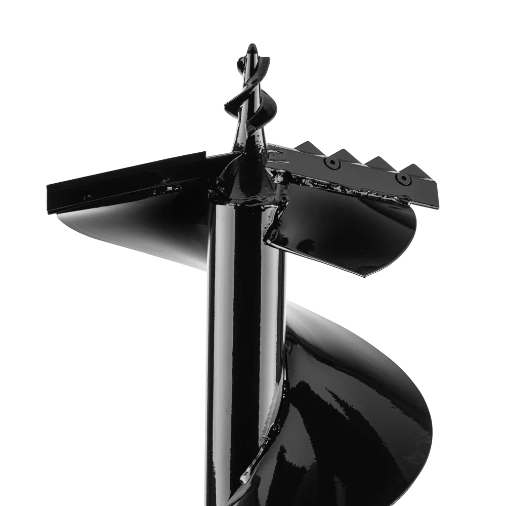 Шнек для грунта Denzel ER-300, диаметр 300 мм, длина 800 мм,соединение 20 мм, съемный нож - изображение 5