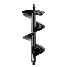 Шнек для грунта Denzel ER-300, диаметр 300 мм, длина 800 мм,соединение 20 мм, съемный нож - изображение 8