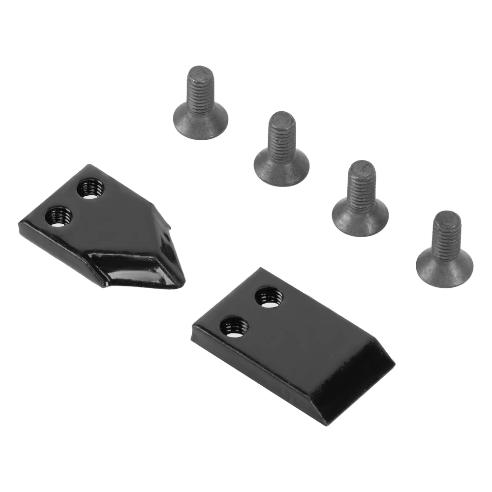 Нож шнека для грунта Denzel ER-80, диаметр 80 мм, комплект 2 шт