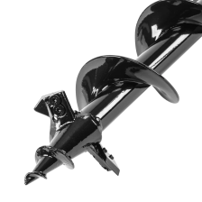 Шнек для грунта Denzel ER-80, диаметр 80 мм, длина 800 мм,соединение 20 мм, съемный нож - изображение 7