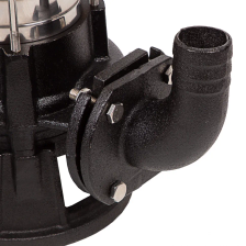 Фекальный насос Denzel FP1800-KS, 1800 Вт, напор 17 м, 26000 л/ч, нож-измельчитель - изображение 19