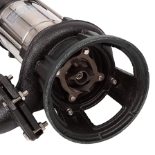 Фекальный насос Denzel FP1800-KS, 1800 Вт, напор 17 м, 26000 л/ч, нож-измельчитель - изображение 22