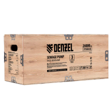 Фекальный насос Denzel FP1800-KS, 1800 Вт, напор 17 м, 26000 л/ч, нож-измельчитель - изображение 24