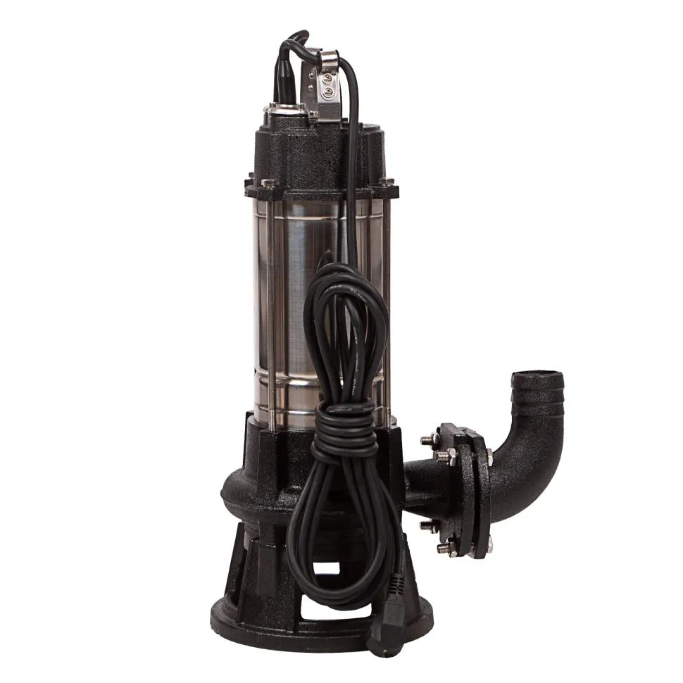 Фекальный насос Denzel FP1800-KS, 1800 Вт, напор 17 м, 26000 л/ч, нож-измельчитель - изображение 4