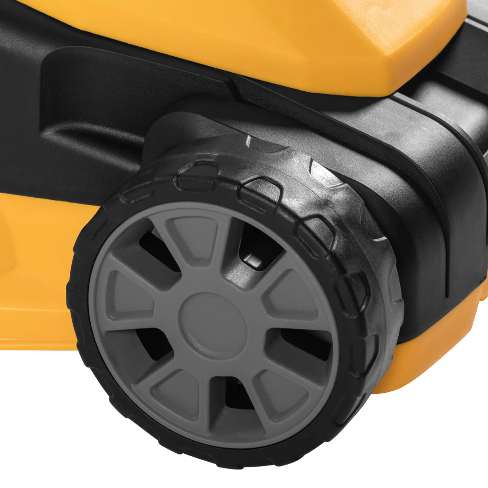 Газонокосилка электрическая Denzel GM-1200, 1200 Вт, ширина 32 см, 3 уровня, травосборник 25 л. - изображение 13