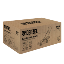 Газонокосилка электрическая Denzel GM-1800, 1800 Вт, шир. 38 см, 6 уров., травосб. 40 л. - изображение 24