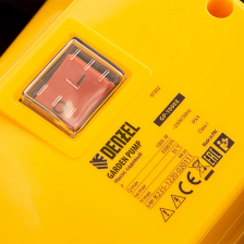 Садовый поверхностный насос Denzel GP 1000Х, 1000 Вт, 3500 л/ч, подъем 44 м, нержавейка - изображение 19