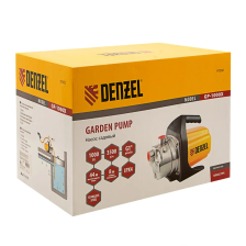 Садовый поверхностный насос Denzel GP 1000Х, 1000 Вт, 3500 л/ч, подъем 44 м, нержавейка - изображение 20