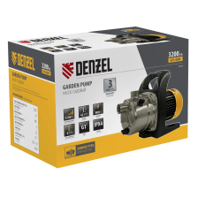 Садовый поверхностный насос Denzel GPL800Х, 800 Вт, 3200 л/ч, подъем 42 м, нержавейка - изображение 31