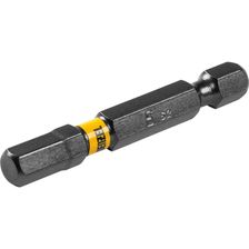 Бита Denzel HEX 6х50, сталь S2, шестигранный профиль, 10 шт. Е 6,3 - изображение 3