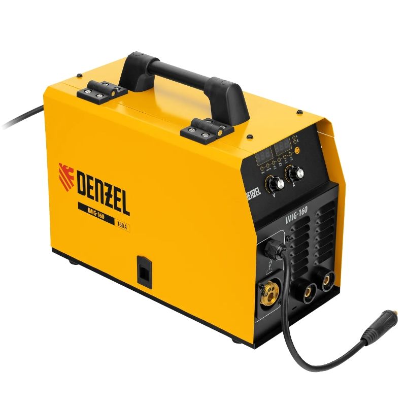 Сварочный полуавтомат Denzel IMIG-160 Synergy, 160 А, ПВ 60%, катушка 5 кг - изображение 2