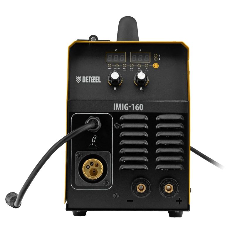 Сварочный полуавтомат Denzel IMIG-160 Synergy, 160 А, ПВ 60%, катушка 5 кг - изображение 4