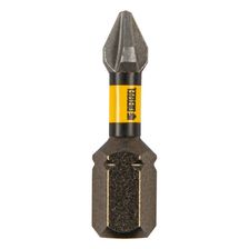 Бита Denzel IMPACT, PH1x25 мм, лазерная обработка шлица, сталь S2, 10 шт., Е 6,3 - изображение 4