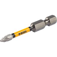 Бита Denzel IMPACT, PZ1x50 мм, лазерная обработка шлица, сталь S2, 10 шт., Е 6,3 - изображение 3