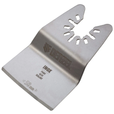 Насадка для МФИ Denzel шабер полукруг, Inox, для снятия краски и др., ширина 50 мм, длина общая 74 м - изображение 8