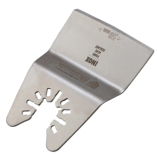 Насадка для МФИ Denzel шабер полукруг, Inox, для снятия краски и др., ширина 50 мм, длина общая 74 м - изображение 9