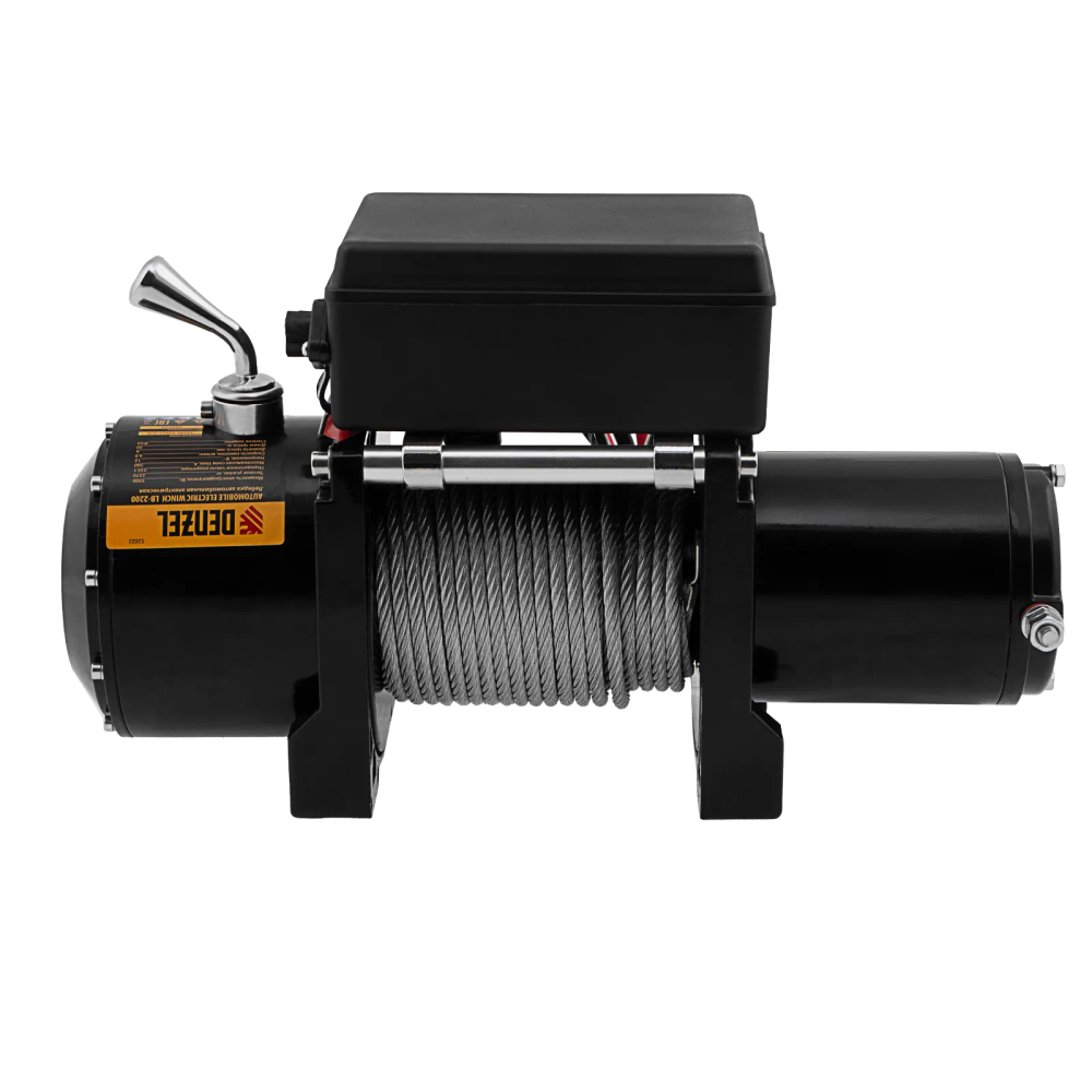 Лебедка автомобильная электрическая Denzel LB-2200, 2.2 т, 3.3 кВт, 12 В - изображение 6