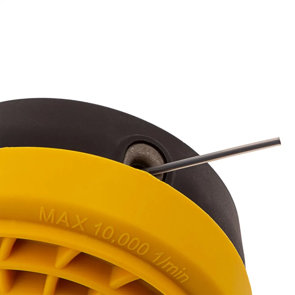 Катушка триммерная полуавтоматическая, легкая заправка лески гайка Denzel M10x1.25, винт M10-M10 - изображение 3