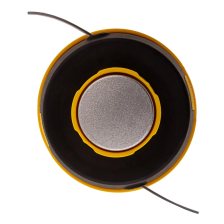 Катушка триммерная полуавтоматическая, легкая заправка лески гайка Denzel M10x1.25, винт M10-M10 - изображение 7