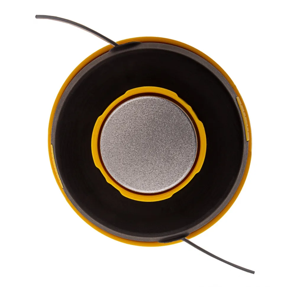 Катушка триммерная полуавтоматическая, легкая заправка лески гайка Denzel M10x1.25, винт M10-M10