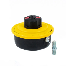 Катушка триммерная полуавтоматическая, легкая заправка лески гайка Denzel M8x1.25, винт M8-M8 - изображение 5