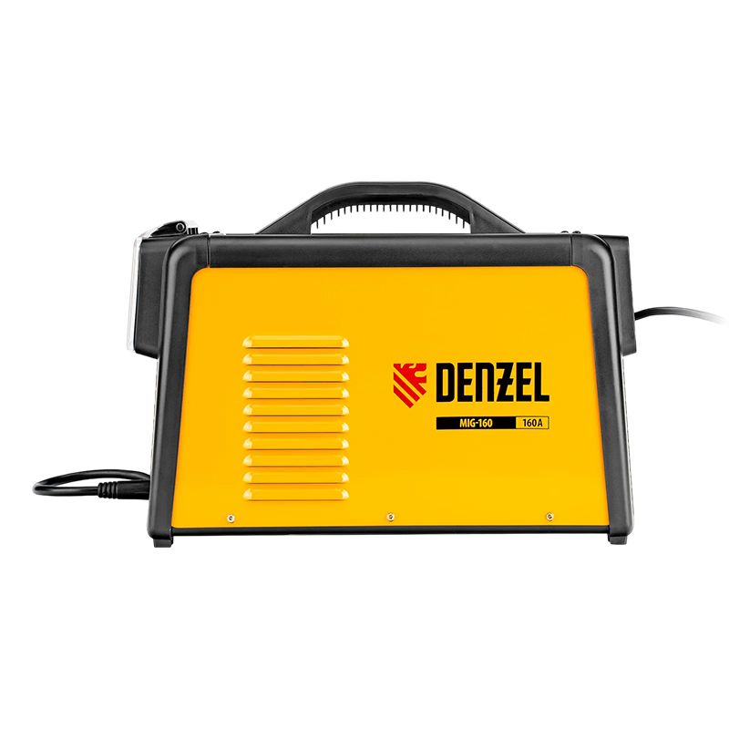 Аппарат инверторный полуавтоматической сварки Denzel  MIG-160 160 А ПВ 60% катушка 5 кг - изображение 3