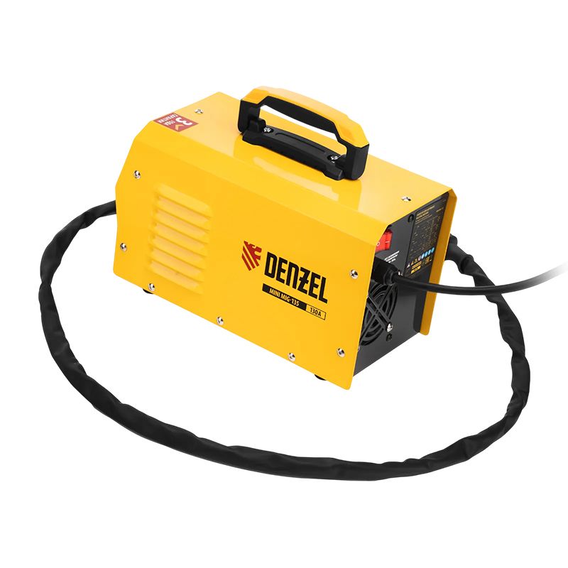 Аппарат инверторный полуавтоматической сварки Denzel Mini MIG-135 130 А ПВ 60% - изображение 3