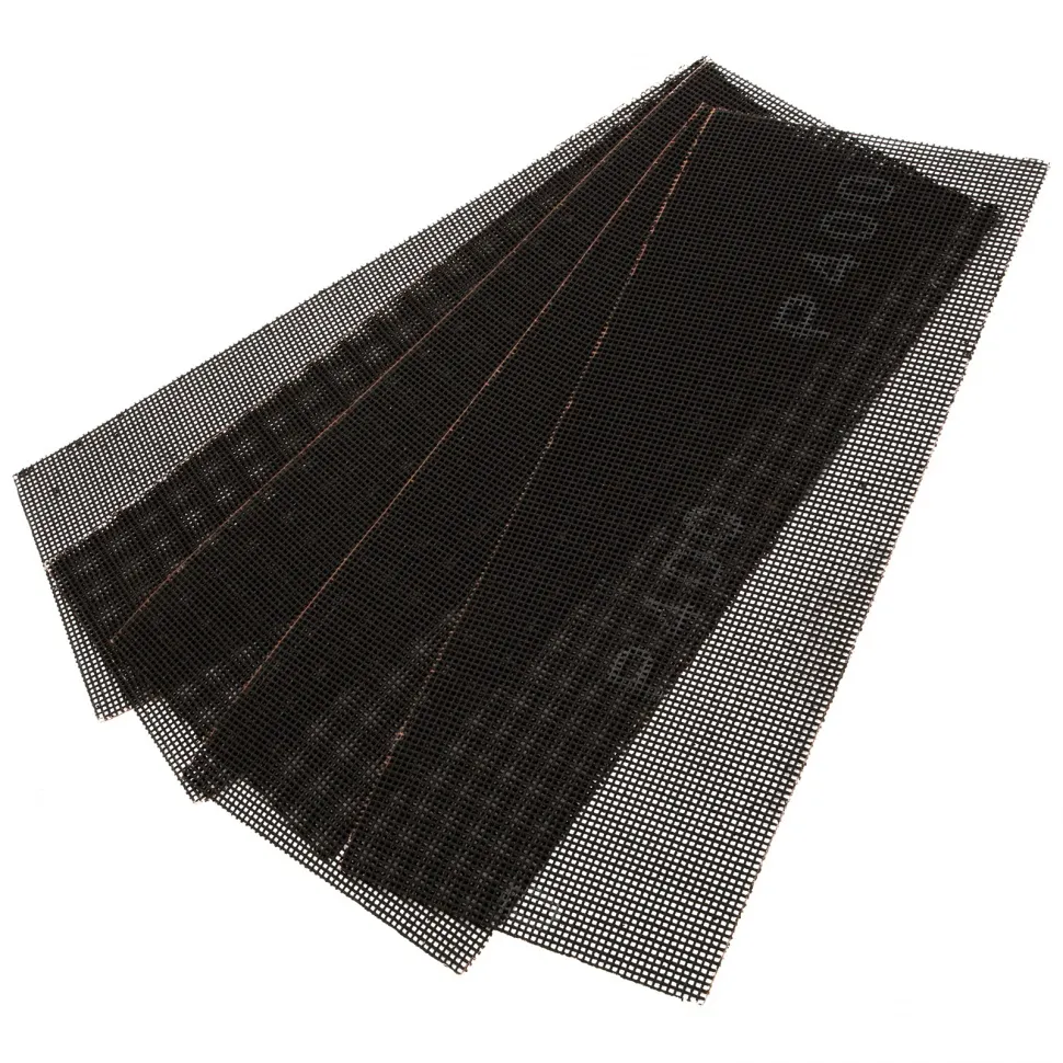 Сетка абразивная Denzel P 400, 115х280 мм, 5 шт