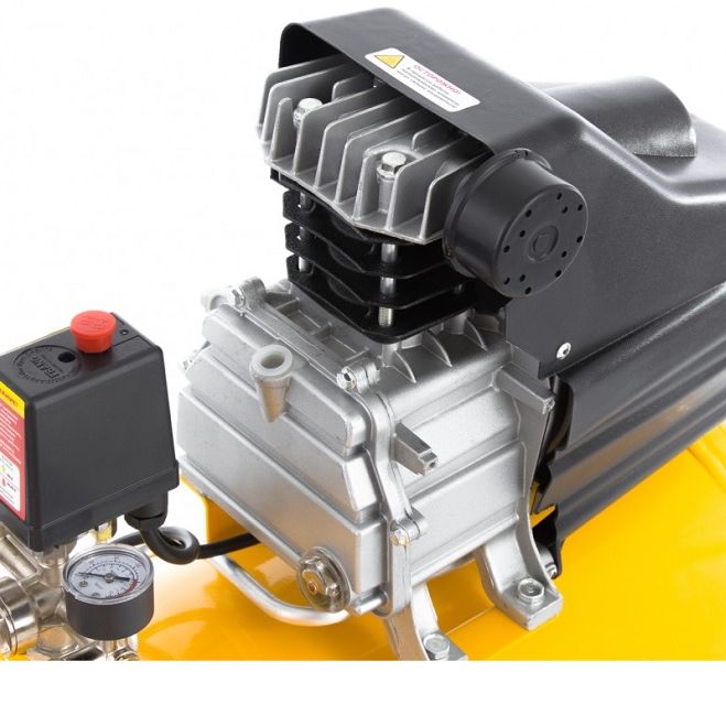 Компрессор воздушный Denzel PC 1/24-205 - изображение 4