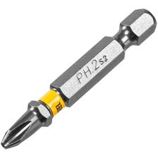 Бита Denzel PH2х50, сталь легированная S2, 10 шт., Е 6,3, шестигранный профиль, отрывная упаковка - изображение 4